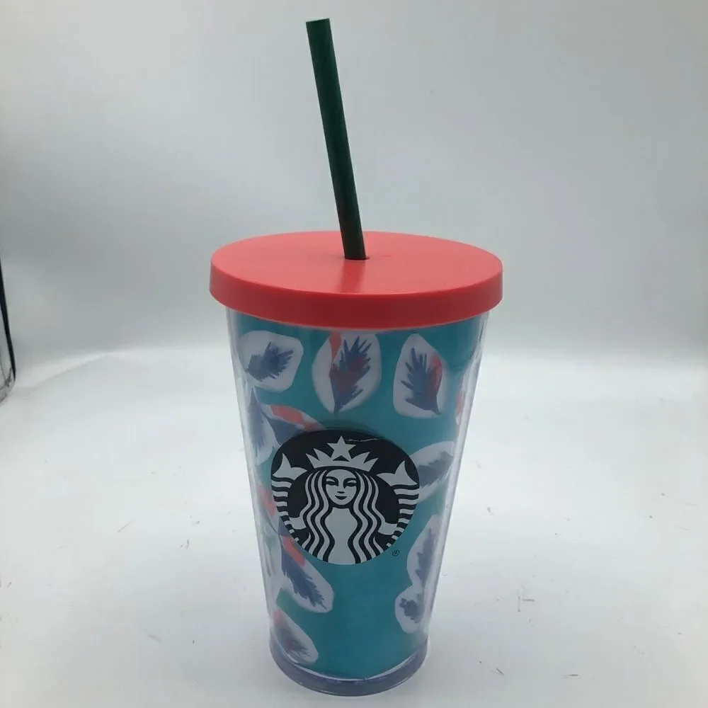 Starbucks feather tumbler